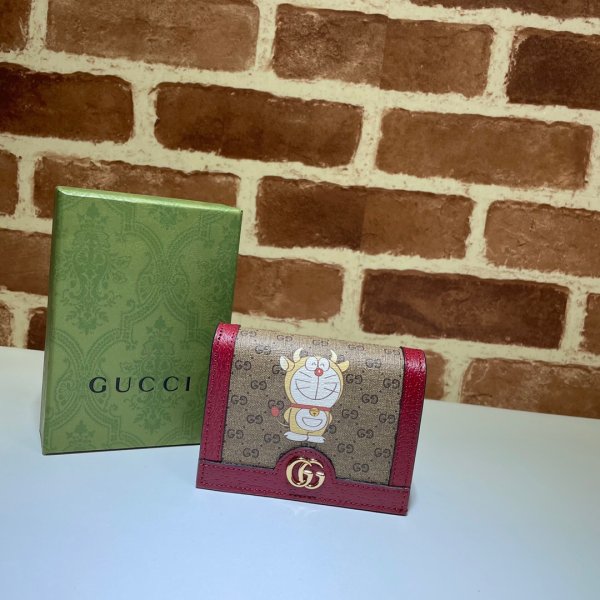 Gucci Best Beige Doraemon x Gucci Card Case: A Fashion Icon with Environmental Sustainability