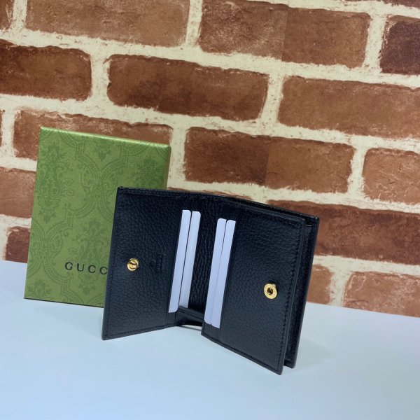 Gucci Replica Wallets Shop 658610 GG Marmont card case wallet Dola Gucci 36552